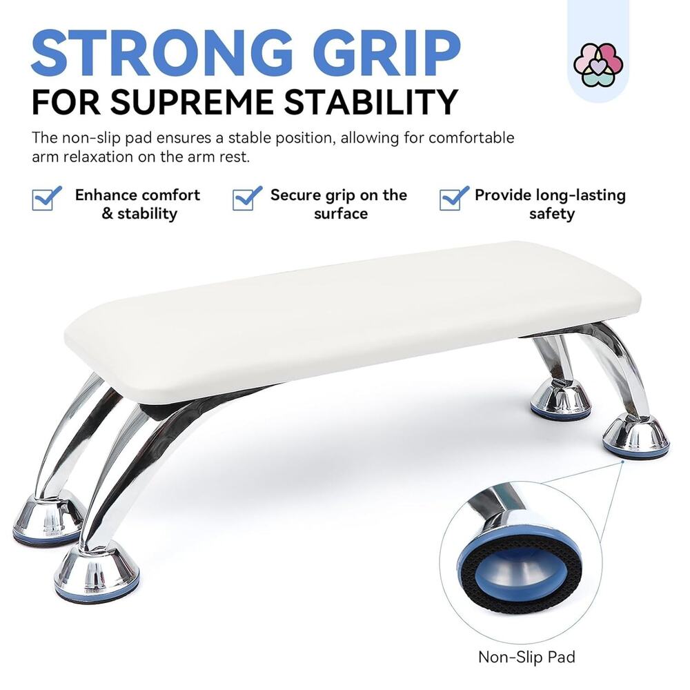 SAVILAND Arm Rest for Nails Tech Professional: 15.7" Full-Length Nail Arm Rest f - Picture 4 of 7